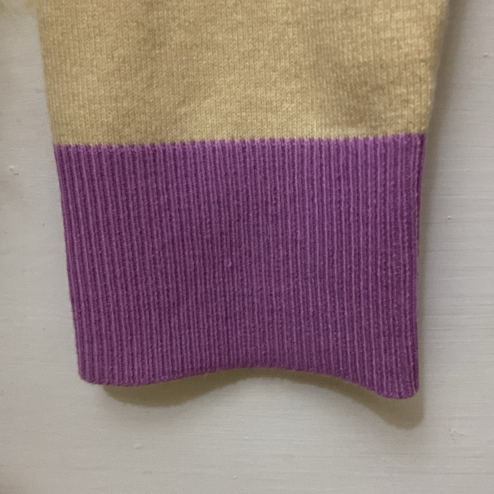 Designer Colorblock Cardigan Sweater - Picture 7 of 13